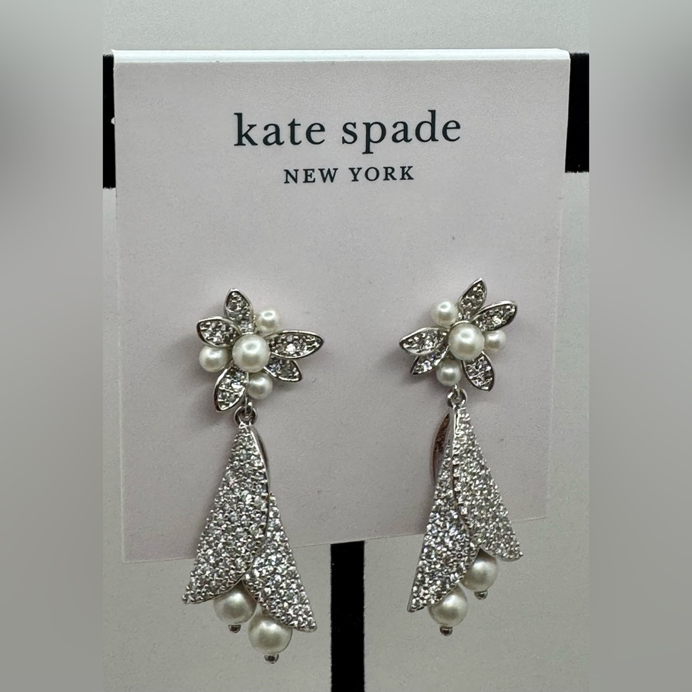 KATE SPADE Antique Chic Drop Earrings NWT W/Dust Bag